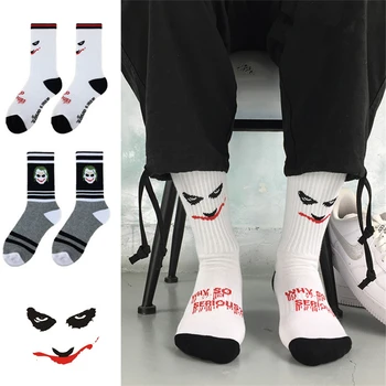 

Anime Batman The Dark Knight Cosplay Accessories Joker Ankle Socks Clown Kids Adult Cotton Sock Breathable Stockings New