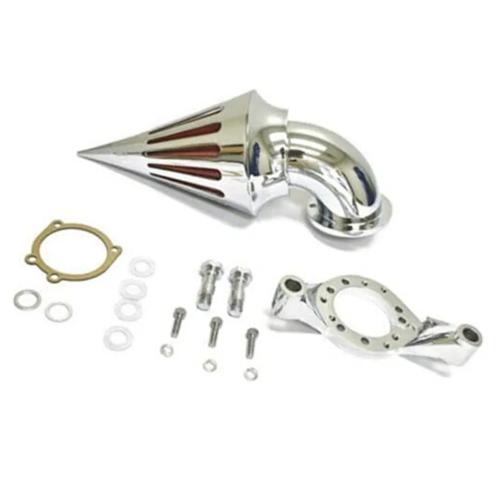 Motorcycle Spike Air Filter Intake Cleaner Air Filter Kit For Harley