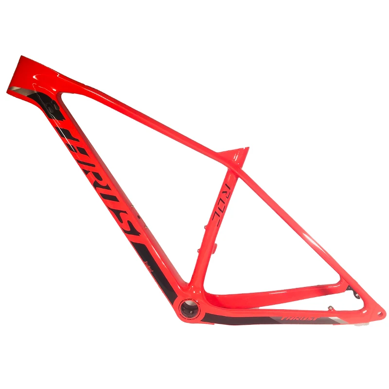 Тяга T1000 велосипед китайский карбоновый mtb рама 29er велосипед горный велосипед 29 Запасные детали для велосипеда, углепластик рама mtb карбоновая усилительная рама - Цвет: Red