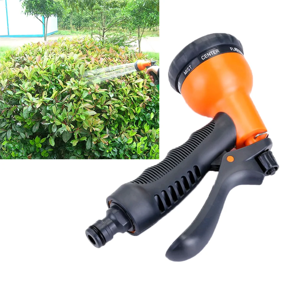 8 Pattern Garden Water Gun Hose Nozzle Household Car Washing Yard Sprayer Pipe Tube Sprinkler 2020 | Дом и - Цена: 633,33 руб.