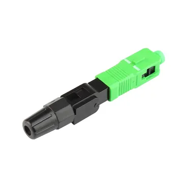 

SC APC Fast Connector Embedded Connector FTTH Tool Cold Fiber Fast Connector SC Fiber Optic Connector