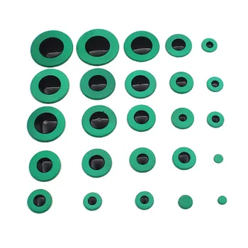

Alto Saxophone Replacement Sheepskin Leather Pads Green 25pcs