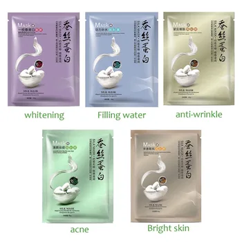 

1 pc Hydrodynamic Facial Silk Mask Face Skin Care Brightening Whitening Moisturizing Oil-control Anti-aging Acne Treatment
