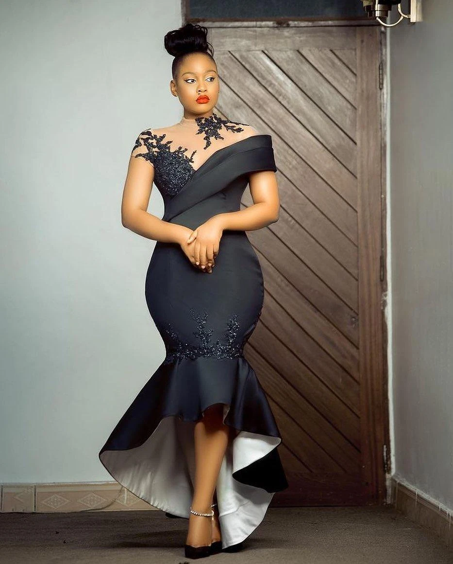 high low mermaid dress