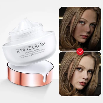 

Tone Up Cream Facial Hydrating Cream Moisturizing Brighten Skin Color Cover Blemishes