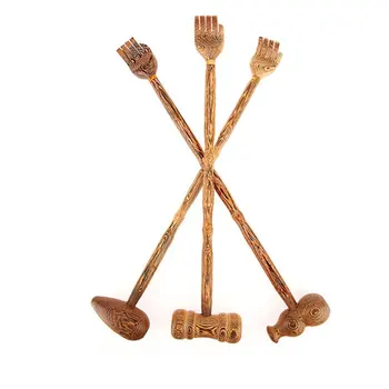 

Wooden Back Scratcher Wood Back Scraper Scratching Massager Backscratcher Body Massager Hammer Health Products