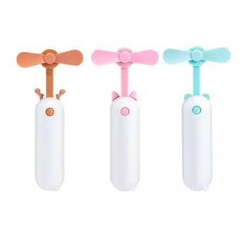 

USB Charging Mini Handheld Fan Folding Fan Handheld Portable Desk Fan Pocket Mini Small Travel USB Rechargeable