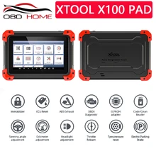 XTOOL X100 PAD OBD2 Diagnose Werkzeug Schlüssel Programmierer Scanner Automotive Code Reader Multi-Sprache mit EEPORM Freies Update