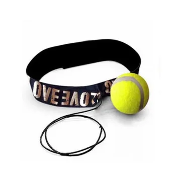 

Fight Boxing Ball Equipment With Headband For Reflex Speed Training Boxing Yellow