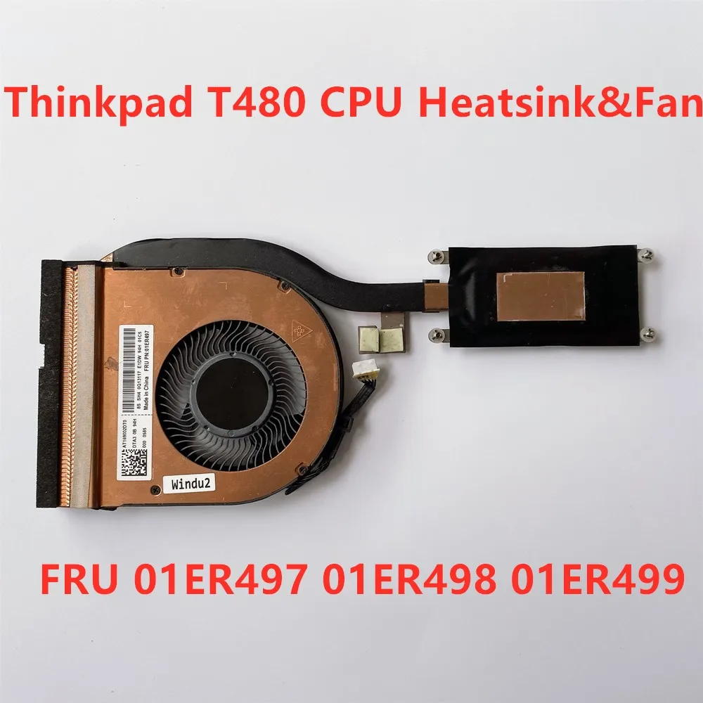 New and Original for Lenovo ThinkPad T480 CPU cooling Radiator Heatsink&ampFan FRU 01ER497 01ER498 01ER499 | Компьютеры и офис
