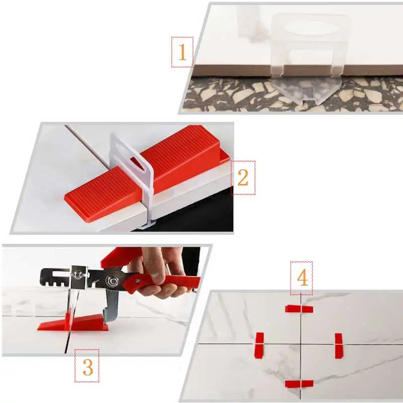 

Tile Wedge for Tile Levelerr Installation Tile Leveling System Spacers Wall and Floor Paving Locator for Bathroom
