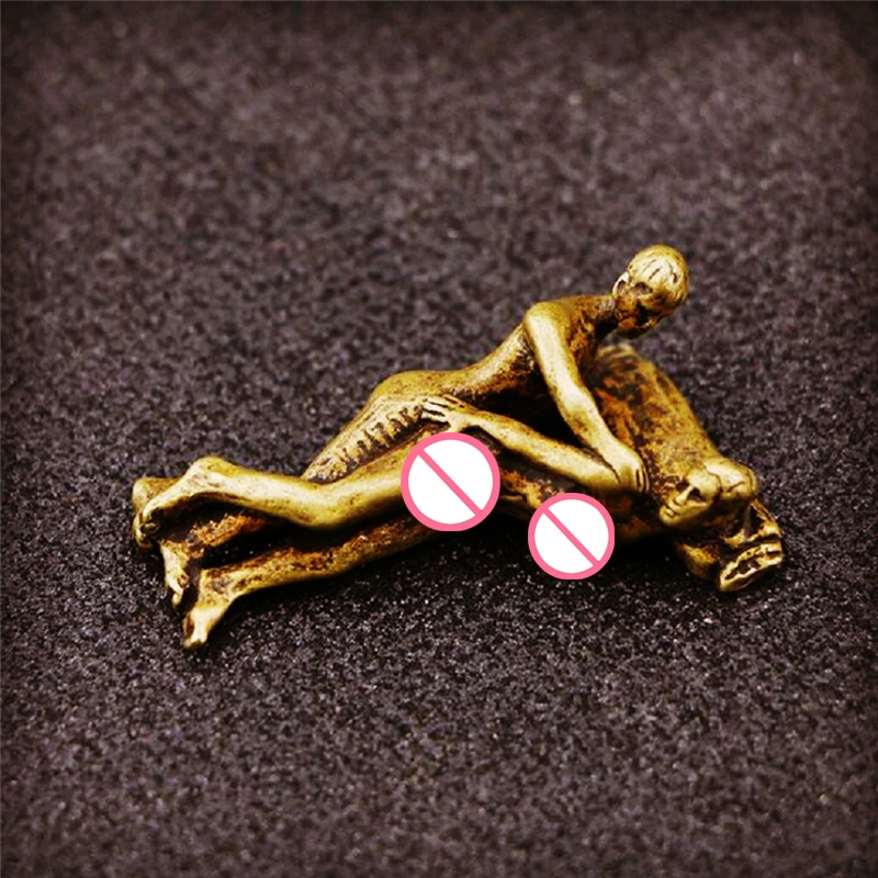 5 шт./лот латунная Сексуальная статуэтка Забавный мини секс домашний декор