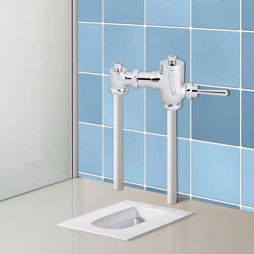 Прочный заподлицо клапан ручной Туалет бак клапан для инструмент для чистки туалета ванная комната туалет промывка рук нажатие промывки инструмент