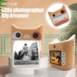 Appareil photo numérique pour enfants, avec impression instantanée, jouets pour enfants, garçon et fille, joli cadeau de noël, 2022 P, 1080 