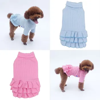 

Autumn pet clothes dog skirt dog skirt summer dog wedding dress Yorkshire dog clothes chihuahua pet cat skirt