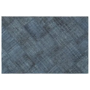

Handmade Blue Vintage Overdyed Patchwork Area Rug 120x180 Cm-3'11''X5'11''