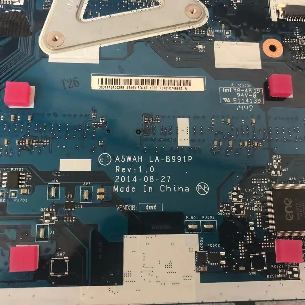amazing  LA-B991P Laptop Motherboard for Acer Aspire E5-571G E5-571 I7-5500U DDR3 100% test ok