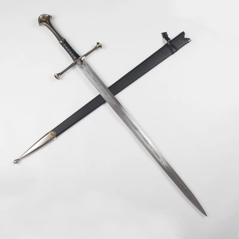 [Металл] ремесла 1:1 132 см Властелин колец Aragorn II Narthil длинный меч из нержавеющей стали коллекция украшений для дома модель