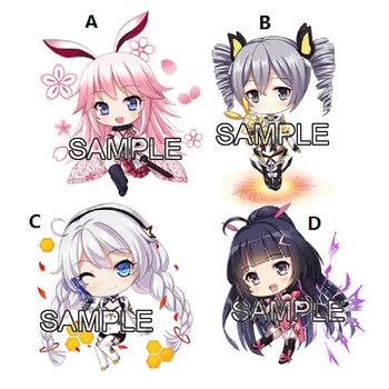 

Honkai Impact 3 Yae Sakura Kiana Kaslana Raiden Bronya Keychain Strap Figure 6cm