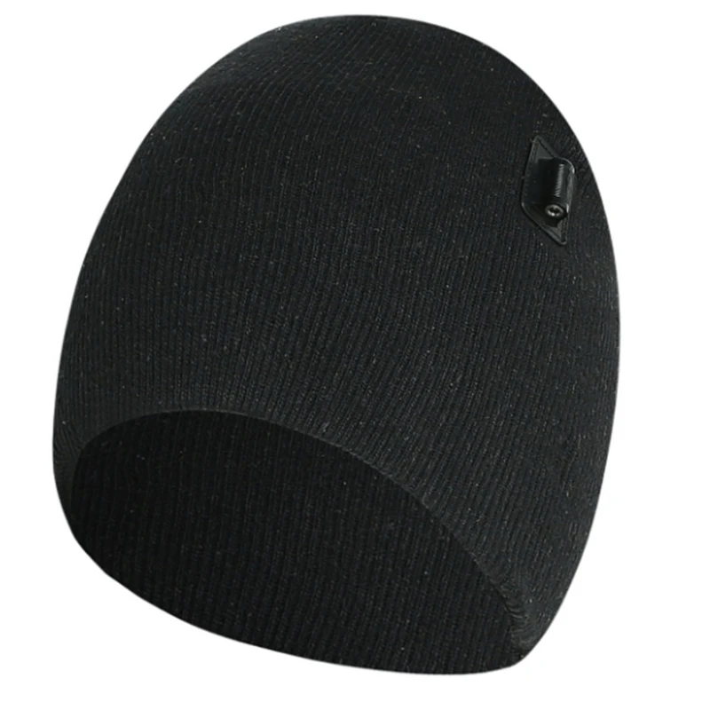 

Winter Electric Heated Beanie Hat Rechargeable Cold Protection Stretch Skull Cap