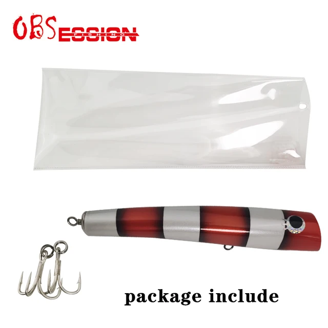 65g90g120g140g Trolling Wood Stickbait Pencil Popper Tuna Boat Fishing Lure Topwater Long Casting Wobbler Carp Artificial Leurre P