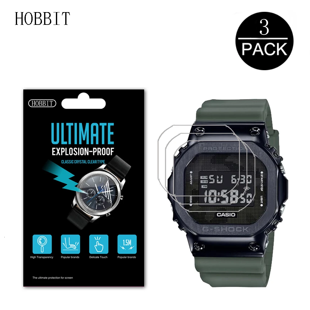 3 шт. нано Противоударная пленка для Casio G shock GM 5600B 5600 3PR 1PR GMW B5000 спортивные часы