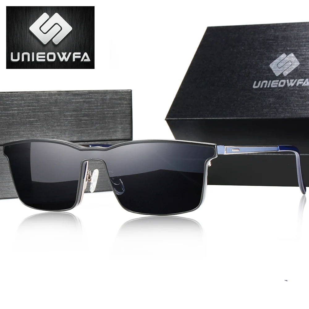 2 In 1 Clip on Sunglasses Men Polarized Prescription