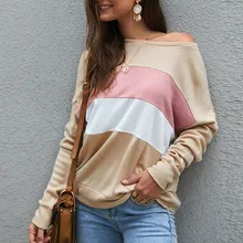 Женский свитер с О-образным вырезом, полосатый кардиган для женщин, свитера с вышивкой на плечах, топы с длинными рукавами,, pull femme nouveaute L826