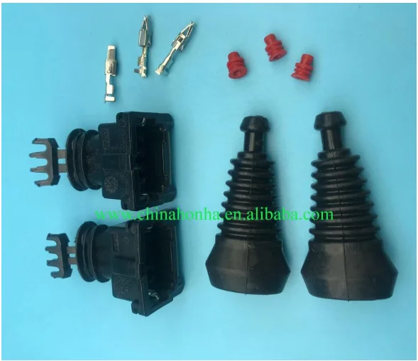 5 Pz/Lotto 3 Spille/Modo Junior Power Timer (Jpt) Mappa Sensore Connettore Del Sensore Di Custodia Del Connettore Automotive Con Stivali Di Gomma 2821