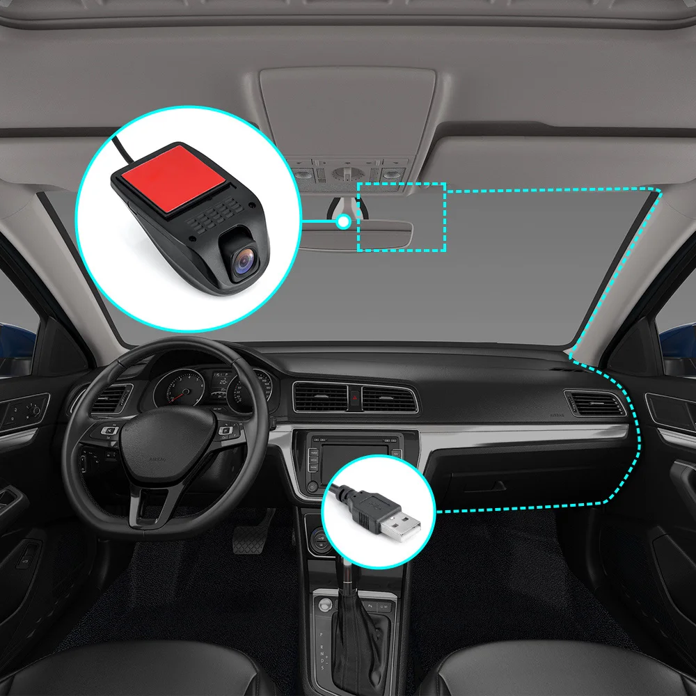 Автомобильный видеорегистратор ADAS с USB 1080P android|Видеорегистраторы| |