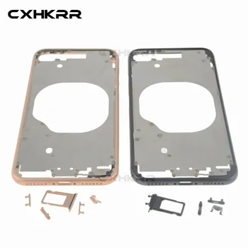 

For iphone 11/ 11Pro/11Pro max /X /XR/ XS Bezel Chassis Frame Back housing Middle Frame with Side Buttons Set Replacement Part