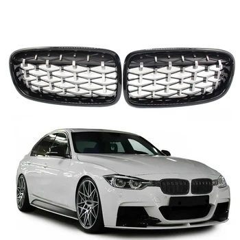 

1 Pair Replacement for F30 328i 335i 2012-2016 Electroplating /Black/Gloss Black Front Kidney Grille Grills