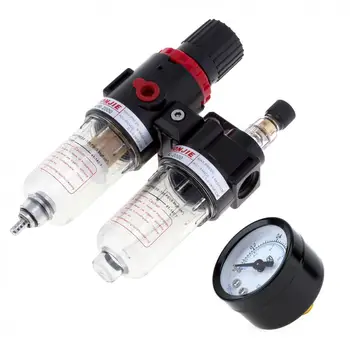 

Air source treatment Air Compressor 0-1.0mpa Air Source Treatment Filter Two Union Oil Water Separator Regulator