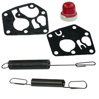 

5pcs Engine Gasket Primer Bulb Springs Kit For Briggs Stratton 691859 692211 Lawn Mower Replacement Spare Parts