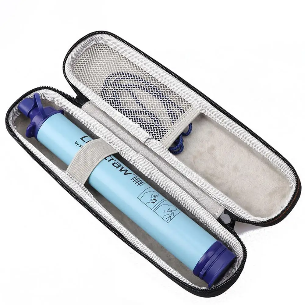 

Portable Bag For LifeStraw Water Purifier Carrying Case Storage Case Shockproof EVA Outdoor Travel Straw Kettle Bag