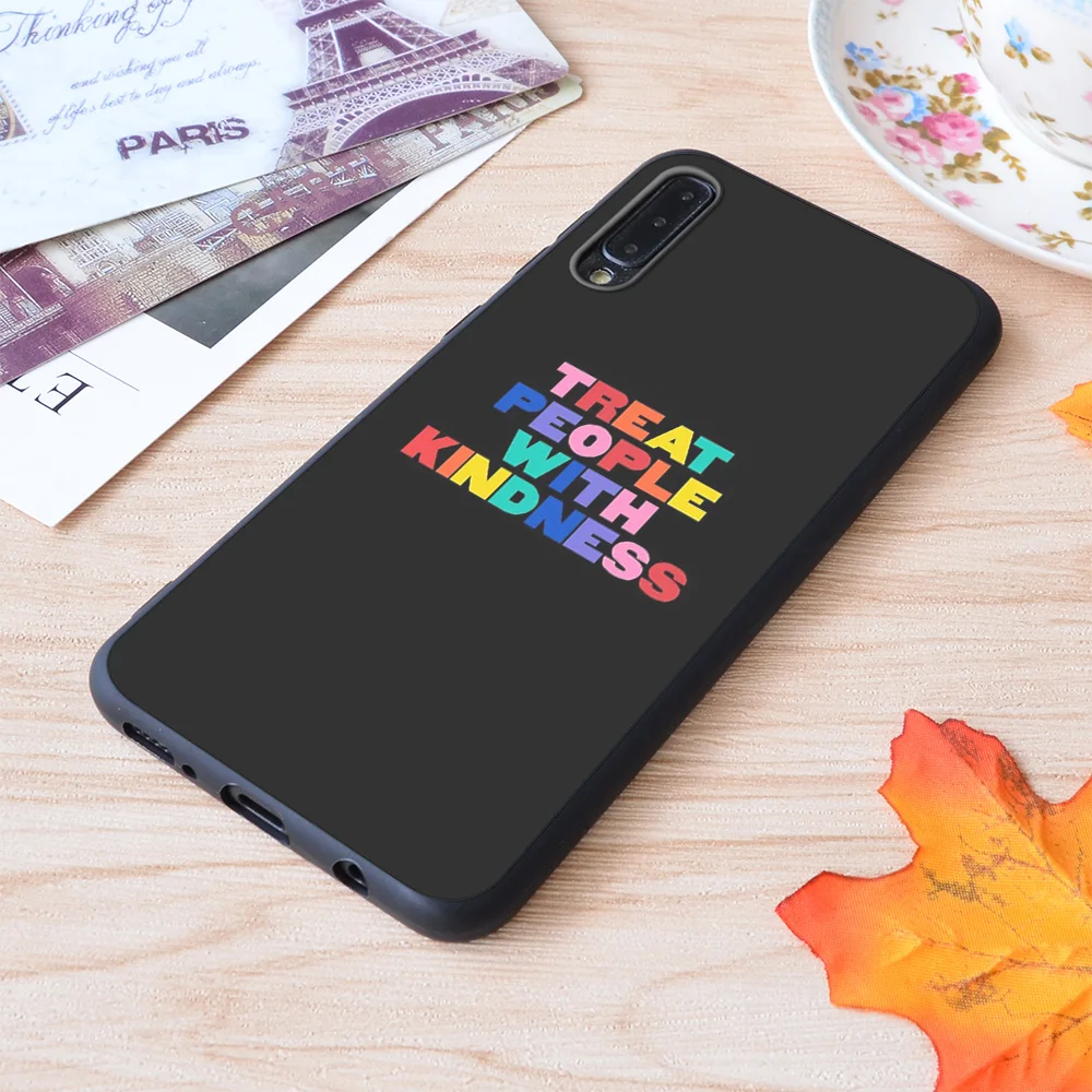 

Treat People With Kindness Harry Styles Print Soft Silicone Matt Case For Samsung Galaxy S Note and Galaxy A