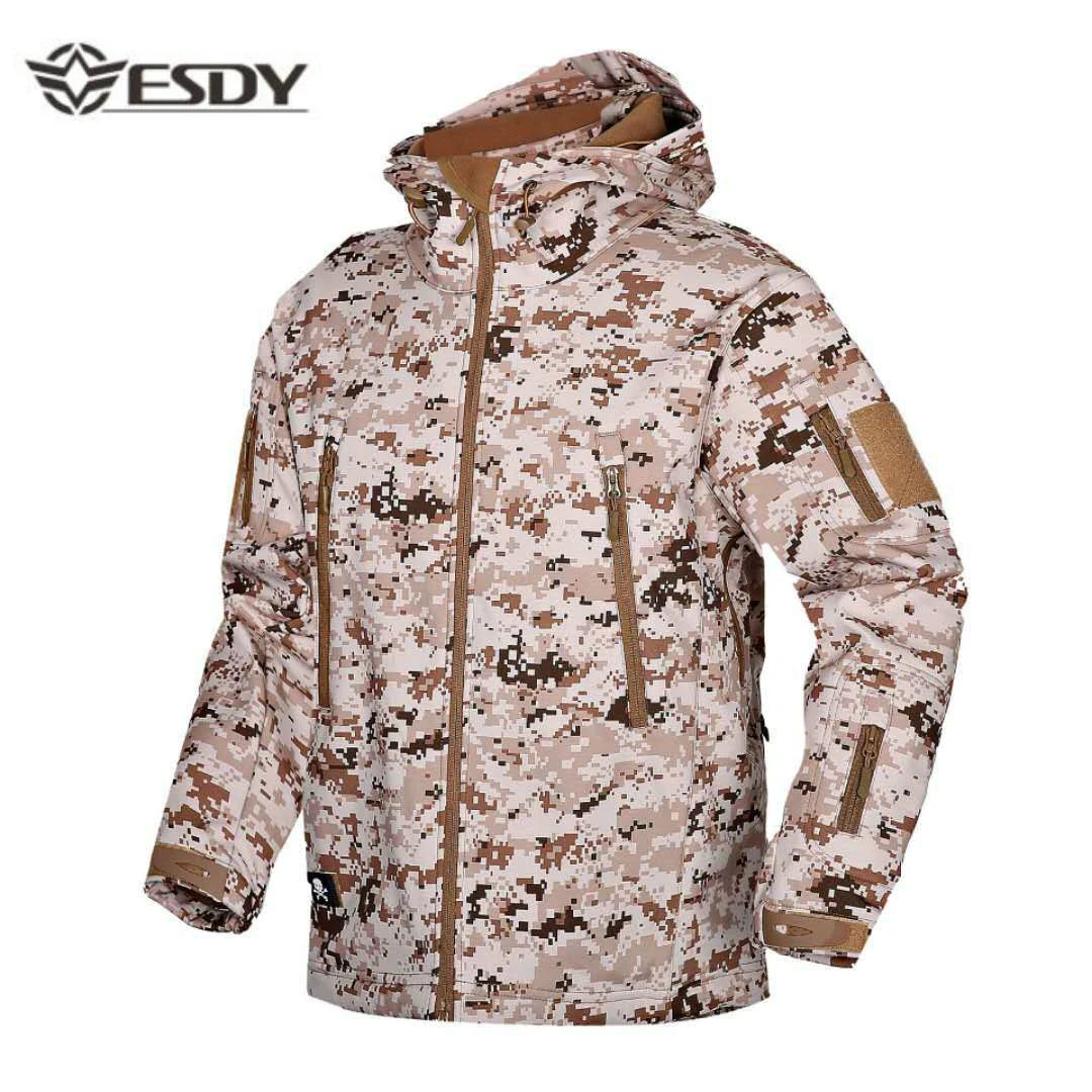 

Outdoor Winter Men Hiking Jackets Camouflage Military Tactical Jackets Waterproof Windproof Jackets Climbing Hiking Windbreakers