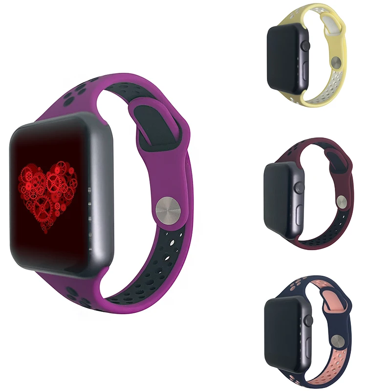 

Silicone Loop Strap for Apple Watch band 44mm 40mm iwatch5/4/3/2 38mm 42mm Assorted Color Silicone Bracelet apple watchband