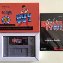 16Bit игры* Final Fight Guy(версия США! Коробка+ инструкция+ картридж