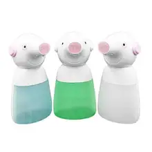Автоматический диспенсер для мыла в форме милой свиньи, Бесконтактный Интеллектуальный ИК-датчик, мыльница для кухни, ванной комнаты, без батареи