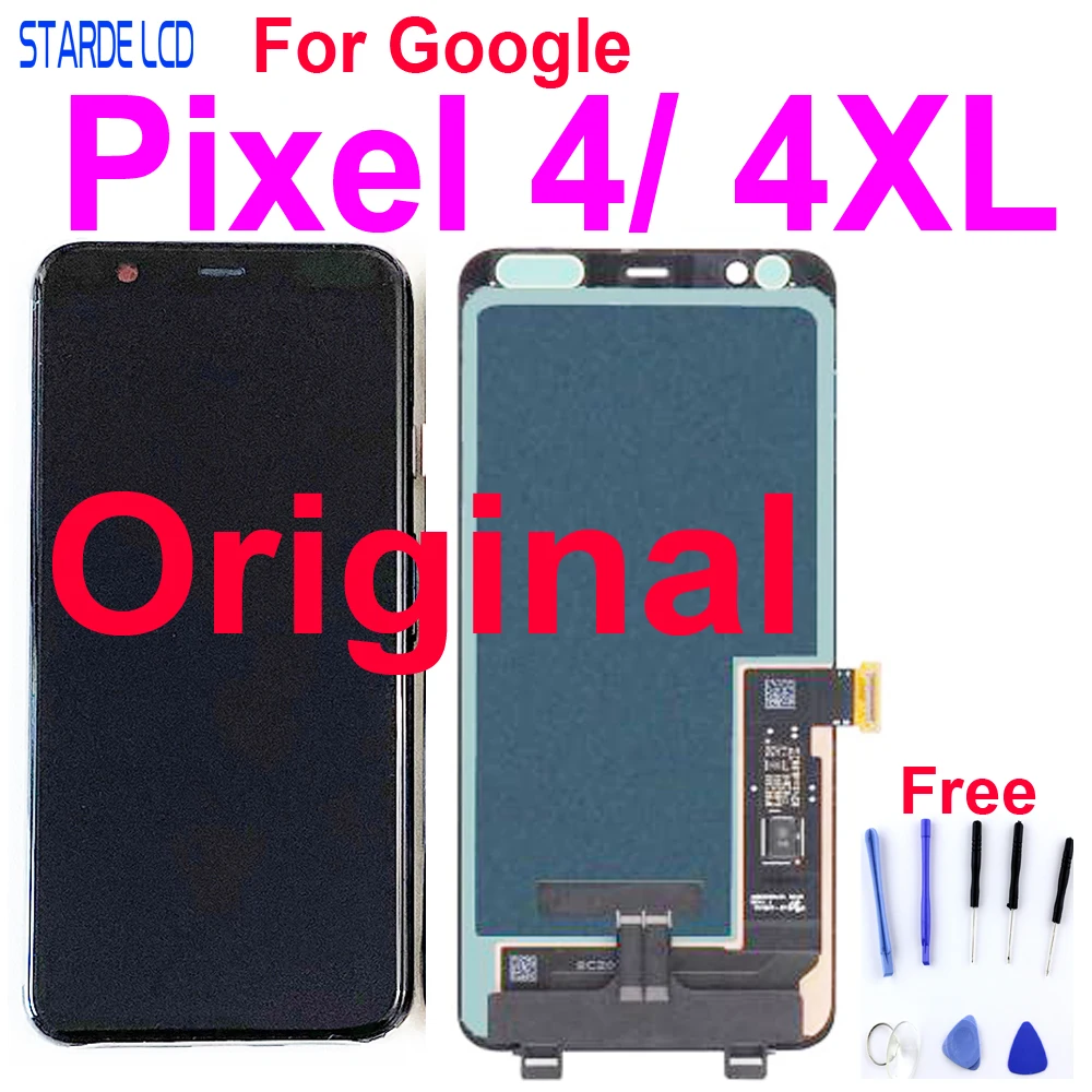 5 7 &quotОригинальный супер Amoled для Google Pixel 4 XL ЖК дисплей сенсорный экран панель
