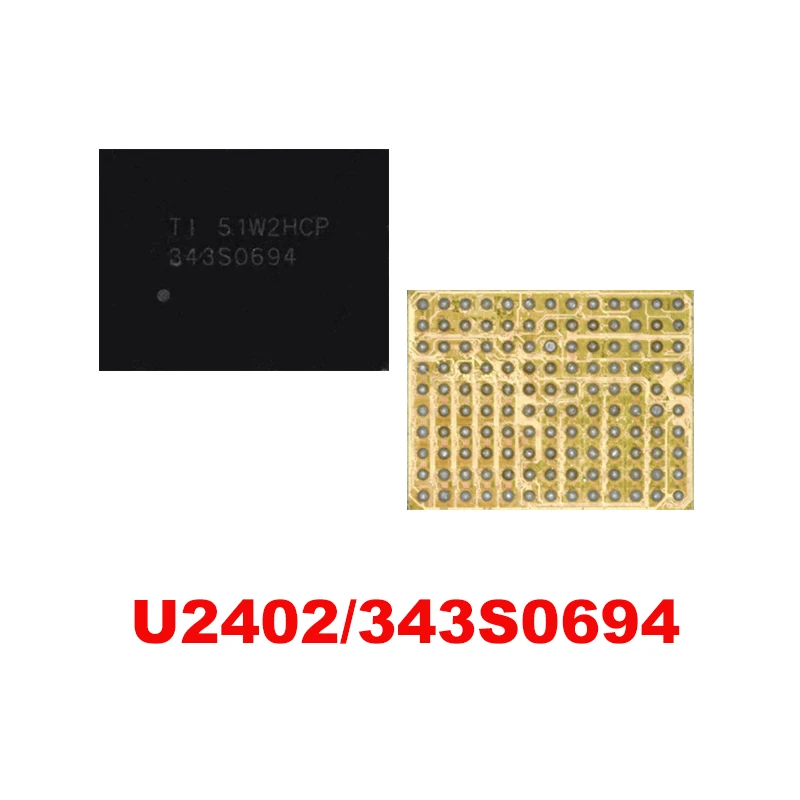 10 шт. U2402 контроллер экрана ic Reball для iPhone 6 и 6Plus 6G Black Meson Touch 343S0694 чип управления на