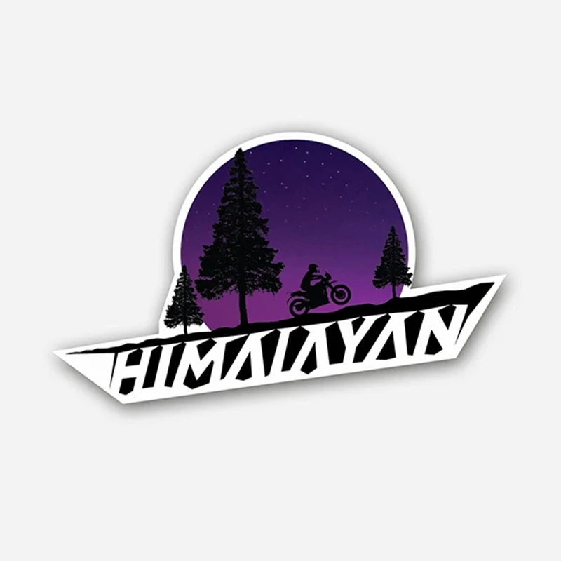 

S40561# Various Sizes Self-adhesive Decal Himalayan Mountian Car Sticker Waterproof Auto Decors on Bumper Rear Window