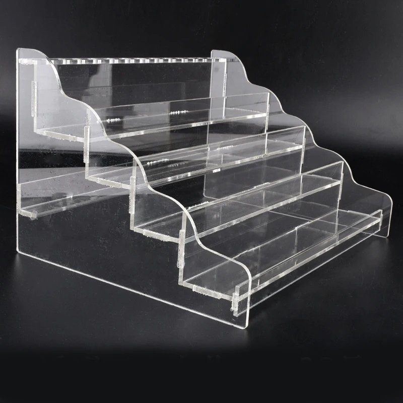 Multifunction Clear Acrylic Enamel Paint Rack Household Paint Tool Holder  Storage Shelf For Tamiya Mini 4WD