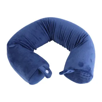 

U-Shaped Pillow Memory Cotton Can Be Bent At Any Time Travel Lunch Break Neck Pillow Cylindrical Twist Pillow