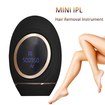 

Home Laser Epilator Permanent 500000IPL Photon Epilator Painless Hair Removal Electric Machine Depilatory Mini Device For Women