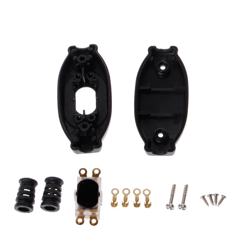 

Drop Shipping ON/OFF Table Lamp Desk Bed Light Cord Waterproof In Line Rocker Switch Parts Set 250V 6A