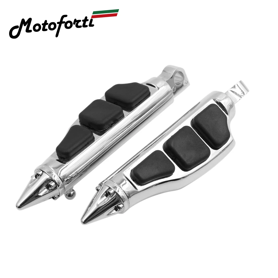 Motoforti 10mm Hole Dia Motorcycle Footpeg Foot Peg Male Mount Front Rear Footrest Pedals | Автомобили и мотоциклы