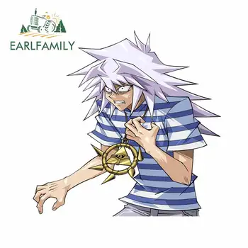 

EARLFAMILY 13cm x 12.7cm for Yami Bakura Render Yugioh Waterproof Funny Car Stickers Body for Car Laptop Windows Decals