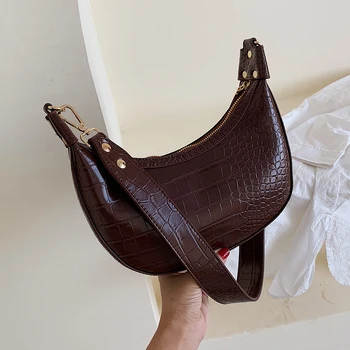 

Stone Pattern Retro PU Leather Crossbody Bags For Women 2021 Small Shoulder Simple Bag Lady Phone Handbags and Purses